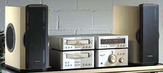 Technics SC-HDA710, die erste Micro-HiFi-Anlage mit DVD-Audio Spieler.