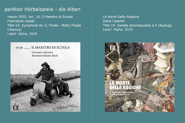 panNoir Hörbeispiele – die Alben.