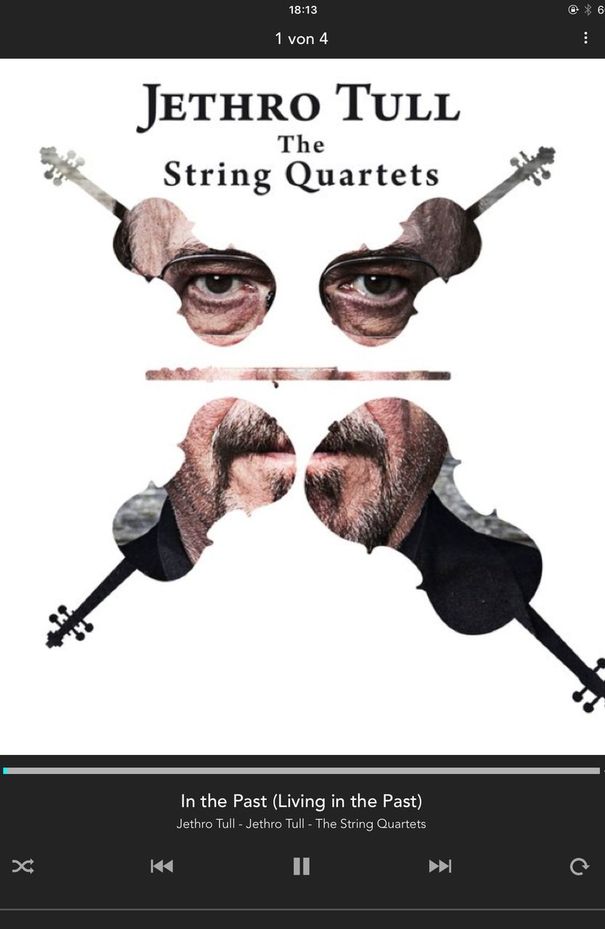 Jan Andersons neue Jethro-Tull-Einspielung mit dem String Quartet ist in verschiedenen Auflösungen verfügbar.