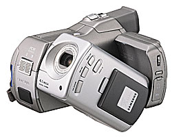 VP-D5000i DuoCam: Camcorder und Digitalkamera in einem Gerät vereint.