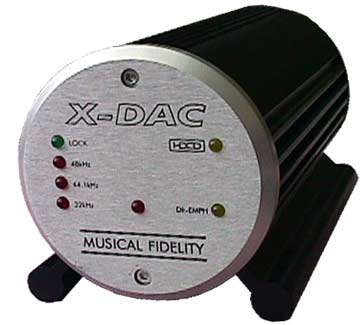 Musical Fidelity X-DAC ein preisgünstiger und erstklassig klingender Wandler für normale CDs und HDCD-CDs