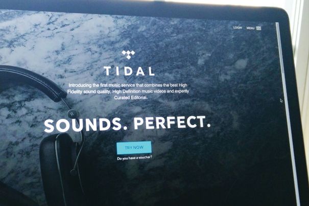Auch der Streaming-Dienst Tidal ebnet neuerdings die Lautstärkenunterschiede aus.