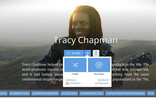 Neu: Roons Radio-Funktion