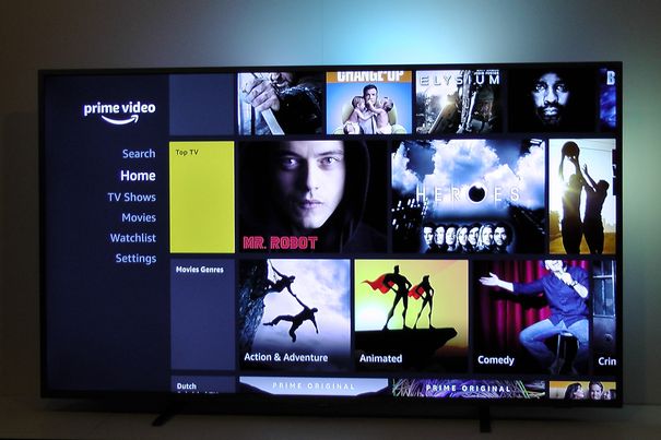 Vorteil mit Einschränkung: Saphi bietet noch vor den Philips-Android-TVs den Zugriff auf Amazon Prime Video. Je nach Leistung des TV-Gerätes werden 4K-Streams jedoch nicht in HDR übertragen.