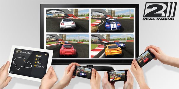 Multi-Player-Spiel mit mehreren iPhones an einem iPad