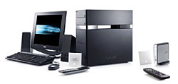 Der Multimedia PC PGC-RA104 von Sony als Homeserver inklusive Network Media Receiver und W-LAN-Funktion bietet flexiblen Zugang zu Bild und Ton. Ob derartige Geräte in Zukunft die klassischen UE-Geräte verdrängen?