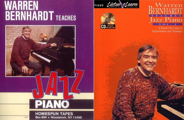 In jüngeren Jahren war Warren Bernhardt ein aktiver Jazz-Klavierlehrer für Selbstlernende.