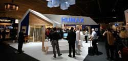 Humax UHD Settop-Box an der IBC