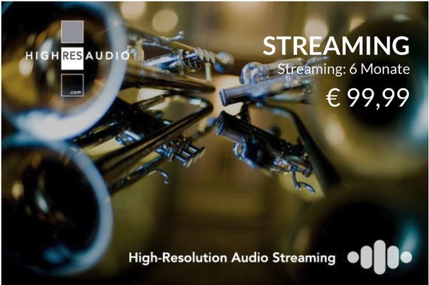 Highresaudio mit dem neuen Musikangebot. 