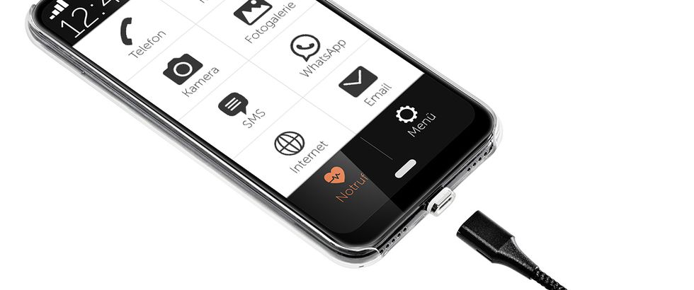 Das neue Senioren-Smartphone GS195LS von Gigaset