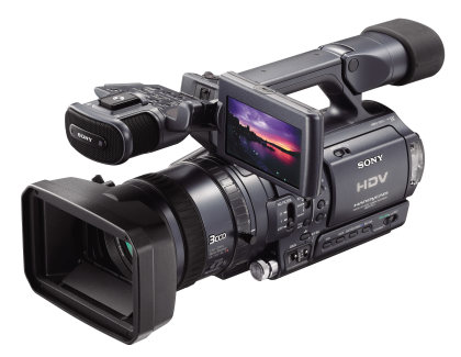 Sony Handycam HDR-FX1000E für Videokünstler und semi-professionelle Hobbyfilmer
