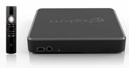 Wyplayer - der universelle Festplatten-Spieler und Media Center von Wyplay mit Doppel-DVB-T-Tuner, Internetradio, Web-Services und HDTV
