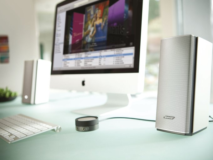 Die Companion 20 von Bose sind kleine Multimediaspeaker mit grosser Wirkung