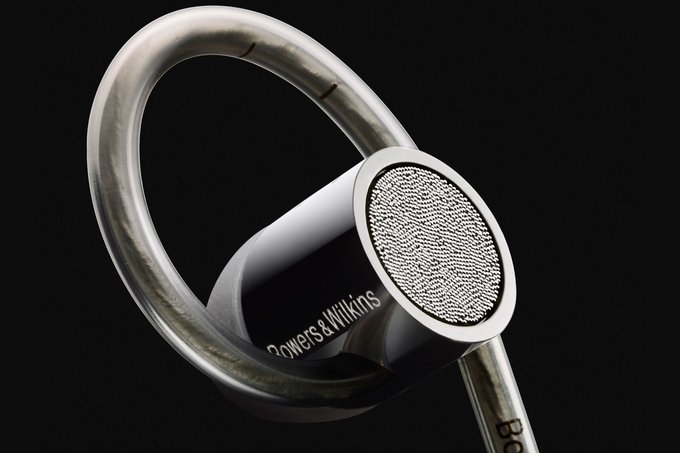 Das sogenannte Secure Loop Design soll bei C5 In-Ear Kopfhörer von B&W den Tragekomfort sicherstellen