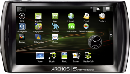 Archos 5 Internet Tablet