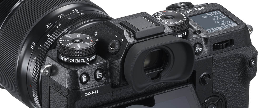 Neue spiegellose Systemkamera Fujifilm X-H1