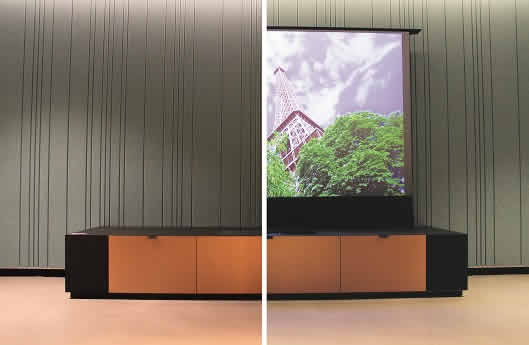 Unsichtbarer Hisense 100-Zoll Laser TV