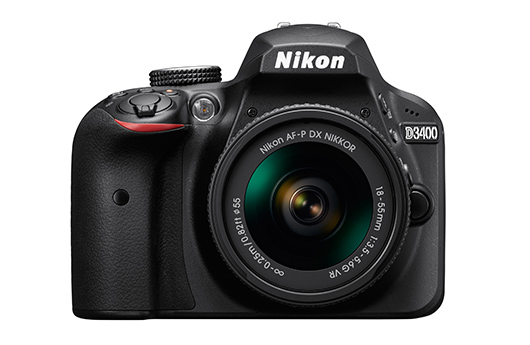 Nikon-Spiegelreflexkamera D3400 mit SnapBridge