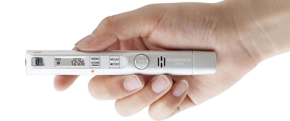 Neuer Audio- und Soundrecorder: Olympus VP-20