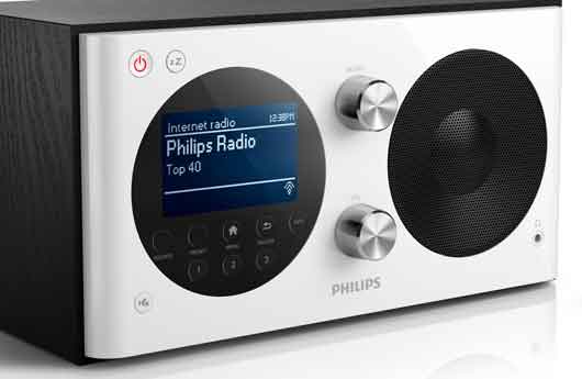 Philips Internetradio AE8000 mit DAB+ und UKW