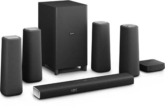 Philips Zenit Heimkino-Lautsprecher