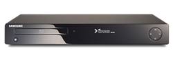 Samsung BD-P1500. Einer der ersten Blu-ray Player mit der Internetfunktion BD-Live.