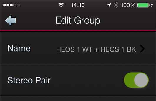 Heos App und Firmware