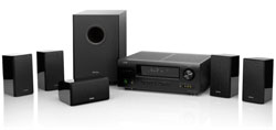 Das Heimkinosystem DHT-1312XP von Denon baut auf dem AV-Receiver AVR-1312 auf