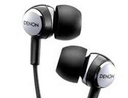 Die In-Ear-Hörer AH-C560R und AH-C260R von Denon sind für die Steuerung der mobilen Apple Geräte geeignet