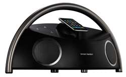 Das Go+Play Micro von Harman Kardon ist eine elegante Docking-Station für iPod und iPhone