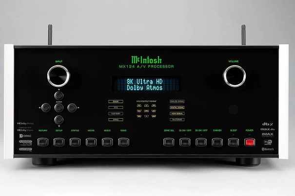 McIntosh Mx124: A/V-Prozessor mit 13.4 Kanälen und Dirac Live.