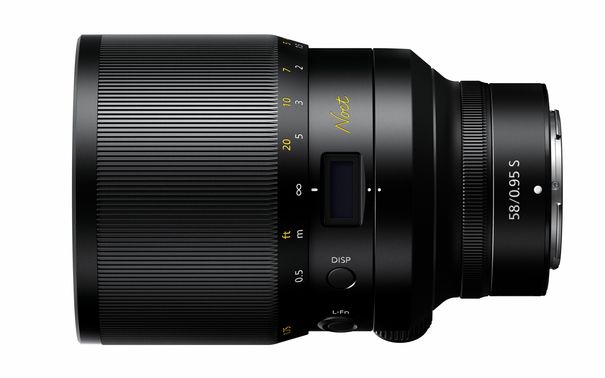 Noch in der Entwicklung: Das neue Objektiv der Spitzenklasse Nikkor Z 58mm f/0.95 S Noct ist das mit f/0.95 lichtstärkste Objektiv in der Nikon-Geschichte.
