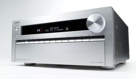 Der TX-NR5009 von Onkyo bietet 9.2 Kanäle für detailreichen Heimkinoklang mit 220 Watt pro Kanal