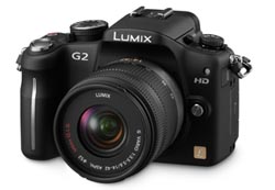 Die Lumix DMC-G2 von Panasonic hat einen Live-MOS-Sensor mit 12 Megapixel Auflösung