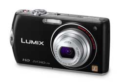 Die Lumix FX70 von Panasonic ist mit einem berührungsempfindlichen LCD-Monitor mit 7,5 cm Diagonale und 230 000 Bildpunkten ausgestattet.