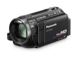 Der HDC-SD600 von Panasonic nimmt im progressiven Modus 50 Vollbilder (50p)