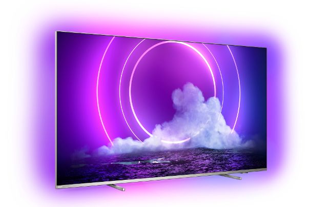 Umfassend: Das Philips-9506-Premium-MiniLED-Modell bietet mit seinem vierseitigen Ambilight ein intensives Seherlebnis.