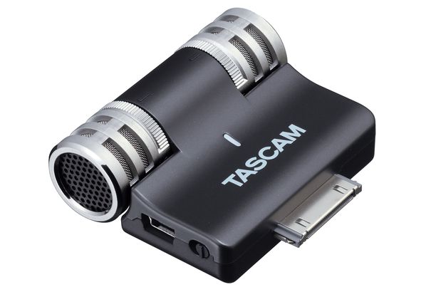 Das iM2 von Tascam ist ein Stereomikrofon für diverse Apple-Produkte