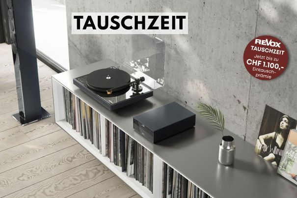 Tauschzeit bei Revox.