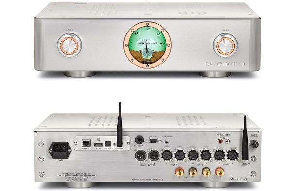 Reizvoll: Der edel gestylte Pendulum von Dan D'Agostino kann zum kompletten All-in-One-Gerät inklusive Streamer und TV-Ton ausgebaut werden.