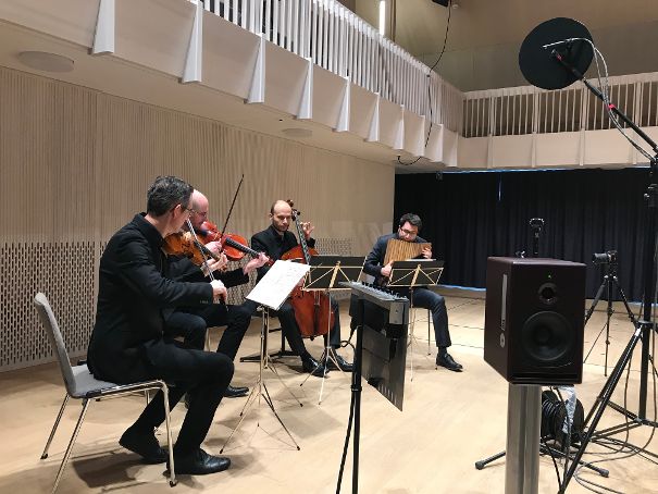 Ensemble Fratres im Landenberghaus. Bild: ©Klangschloss.