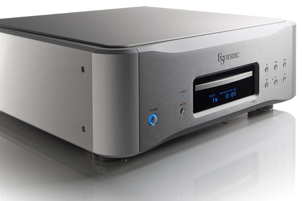 Der Esoteric K-03XD SACD-Player, elegant und gebaut für die Ewigkeit.