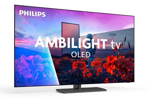 Philips OLED811: Das aufgewertete OLED_EX-Panel erreicht bis zu 2500 Nits – rund doppelt so viel wie der Vorgänger. Ab Juli 2026 erhältlich.
