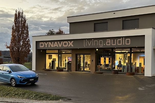 Dynavox-Geschäftssitz im fribourgischen Düdingen.