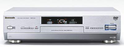 Der DVD-Recorder DMR-E20 von Panasonic arbeitet nach dem vom DVD-Konsortium verabschiedeten DVD-RAM-Standard