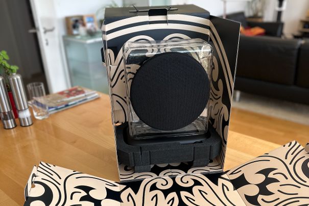 Auspacken in Schichten.