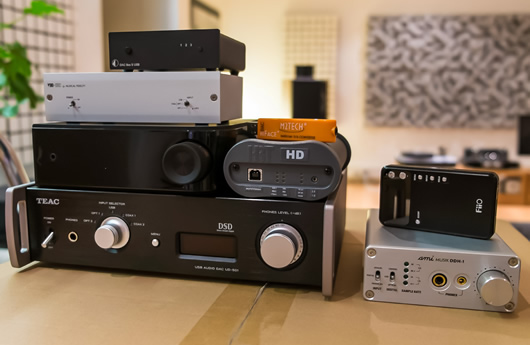 Test von 8 USB-DACs zwischen 190 und 1090 CHF