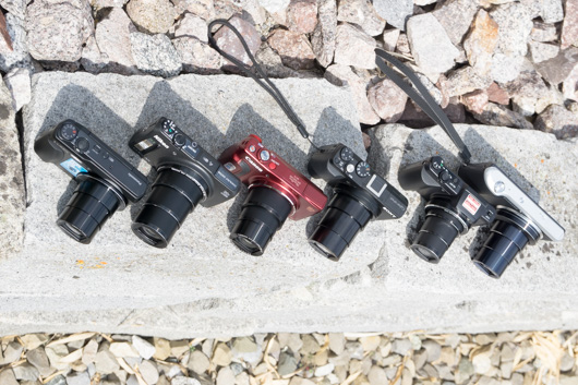 Test von 6 Reisekameras mit grossem Zoom