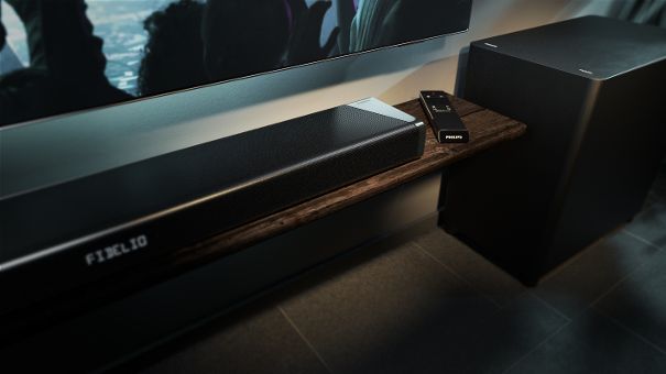 Die neuen «Fidelio»-Soundbars von Philips zeichnen sich durch edles Design und tollen Finisch aus. Die Modelle B95 und B97 werden ab Ende Januar verfügbar. avguide.ch wird sie baldmöglichst unter die Lupe nehmen.