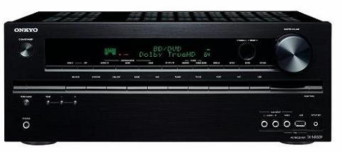  Die gut verarbeitete und qualitativ hochwertige Front des Onkyo TX-NR-509.